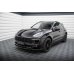 Накладка сплиттер на передний бампер на Porsche Macan I