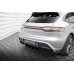 Диффузор заднего бампера на Porsche Macan I рестайл