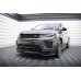 Накладка сплиттер на передний бампер на Range Rover Evoque I рестайл