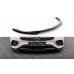 Накладка сплиттер на передний бампер V2 на Mercedes E W213 Coupe AMG-Line / 53 AMG