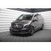 Накладка сплиттер на передний бампер на Mercedes V W447 рестайл