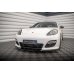 Накладка сплиттер на передний бампер на Porsche Panamera I Turbo Sport Design Package