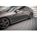 Накладки сплиттеры на пороги на Porsche Panamera I