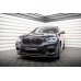 Накладка сплиттер на передний бампер на BMW X3 G01 / X4 G02 M-Pack