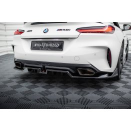 Накладка сплиттер на задний бампер на BMW Z4 G29 M40i рестайл