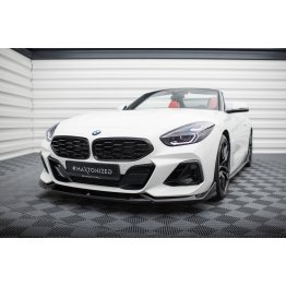 Накладка сплиттер на передний бампер на BMW Z4 G29 M40i рестайл