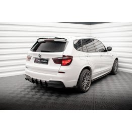 Диффузор заднего бампера StreetPro на BMW X3 F25 M-Pack