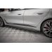 Накладки сплиттеры на пороги V2 на BMW 4 G26 Gran Coupe M-Pack