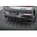 Накладка сплиттер на задний бампер на BMW X6 G06 M-Pack рестайл