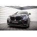 Накладка сплиттер на передний бампер на BMW X6 M F96