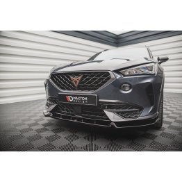 Накладка сплиттер на передний бампер на Cupra Formentor