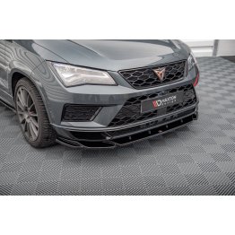 Накладка сплиттер на передний бампер на Cupra Ateca