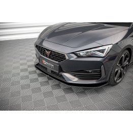 Накладка сплиттер на передний бампер StreetPro на Cupra Leon