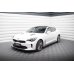 Накладки сплиттеры на пороги на Kia Stinger GT / GT-Line