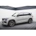 Накладки сплиттеры на пороги на Skoda Kodiaq RS рестайл