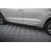 Накладки сплиттеры на пороги на Skoda Kodiaq RS рестайл