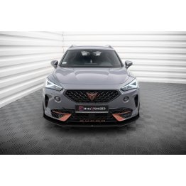 Накладка сплиттер на передний бампер StreetPro на Cupra Formentor