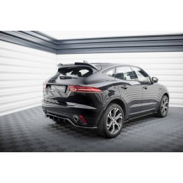 Накладка сплиттер на задний бампер на Jaguar E-Pace R-Dynamic