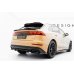 Накладка сплиттер на задний бампер на Audi Q8 рестайл