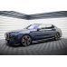 Накладки сплиттеры на пороги на BMW 7 G70 M-Pack 750E / M760E xDrive