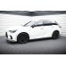 Накладки сплиттеры на пороги на Lexus RX V F-Sport