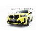 Накладка сплиттер на передний бампер на BMW X4 M F98 рестайл
