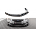 Накладка сплиттер на передний бампер на Volvo S60 II R-Design
