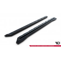 Накладки сплиттеры на пороги на Omoda C5