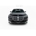 Накладка сплиттер на передний бампер на BMW 7 G70