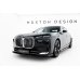 Накладка сплиттер на передний бампер на BMW 7 G70