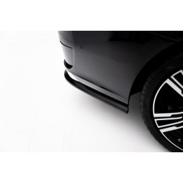 Накладка сплиттер на задний бампер на BMW 7 G70