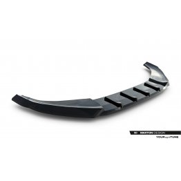 Накладка сплиттер на передний бампер V1 на VW Tiguan III R-Line