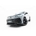 Накладка сплиттер на передний бампер V2 на VW Tiguan III R-Line