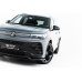 Накладка сплиттер на передний бампер V2 на VW Tiguan III R-Line