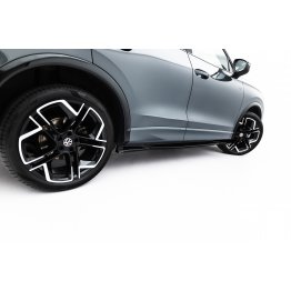 Накладки сплиттеры на пороги на VW Tiguan III R-Line