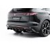Накладка сплиттер на задний бампер на VW Touareg III R-Line рестайл