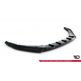 Накладка сплиттер на передний бампер на Skoda Kodiaq II