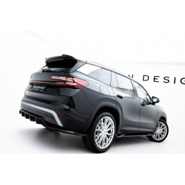 Накладка сплиттер на задний бампер на Skoda Kodiaq II