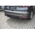 Накладка сплиттер на задний бампер центральная на Ford S-Max II Vignale рестайл