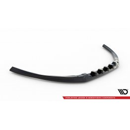 Накладка сплиттер на передний бампер на Ford S-Max II ST-Line