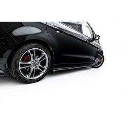 Накладки сплиттеры на пороги на Ford S-Max II ST-Line