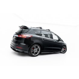 Накладки сплиттеры на пороги на Ford S-Max II ST-Line