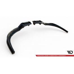 Накладка сплиттер на задний бампер на Ford S-Max II ST-Line