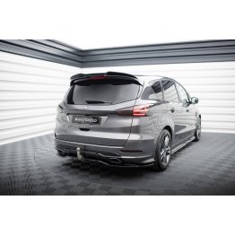 Накладка сплиттер на задний бампер на Ford S-Max II ST-Line