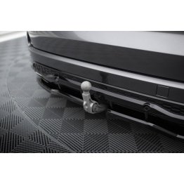 Накладка сплиттер на задний бампер на Ford S-Max II ST-Line