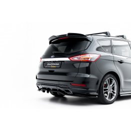Накладка сплиттер на задний бампер на Ford S-Max II ST-Line