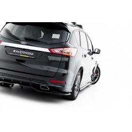 Накладка сплиттер на задний бампер на Ford S-Max II ST-Line