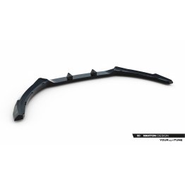 Накладка сплиттер на передний бампер на Ford S-Max II ST-Line рестайл