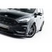Накладка сплиттер на передний бампер на Ford S-Max II ST-Line рестайл
