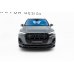 Накладка сплиттер на передний бампер на Audi SQ7 / Q7 S-Line 4M рестайл 2